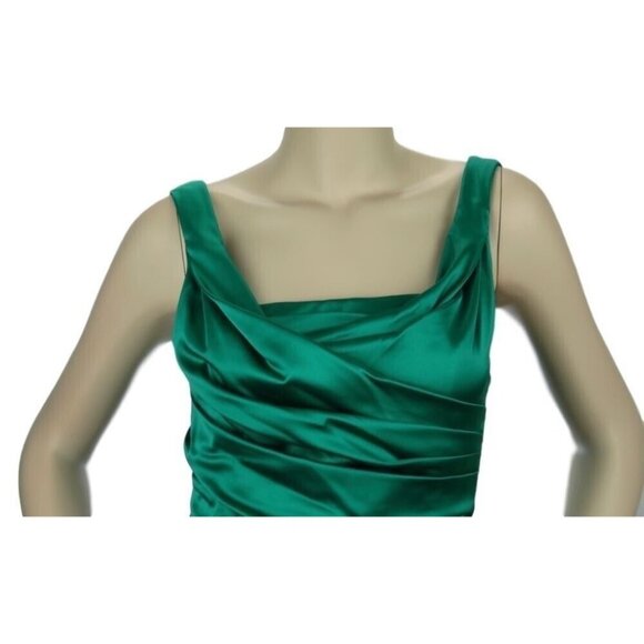 Womens Dress Size 4 Rouched Sleeveless V Neck Express - Picture 2 of 11